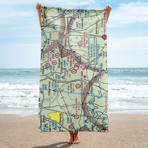 T-Top Airfield (TN14) VFR Sectional Towel