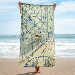 Taft Kern County Airport (L17) VFR Sectional Towel