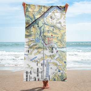 Taku Lodge Seaplane Base (TKL) VFR Sectional Towel