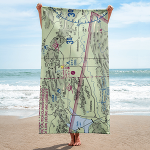 Talihina Municipal Airport (6F1) VFR Sectional Towel