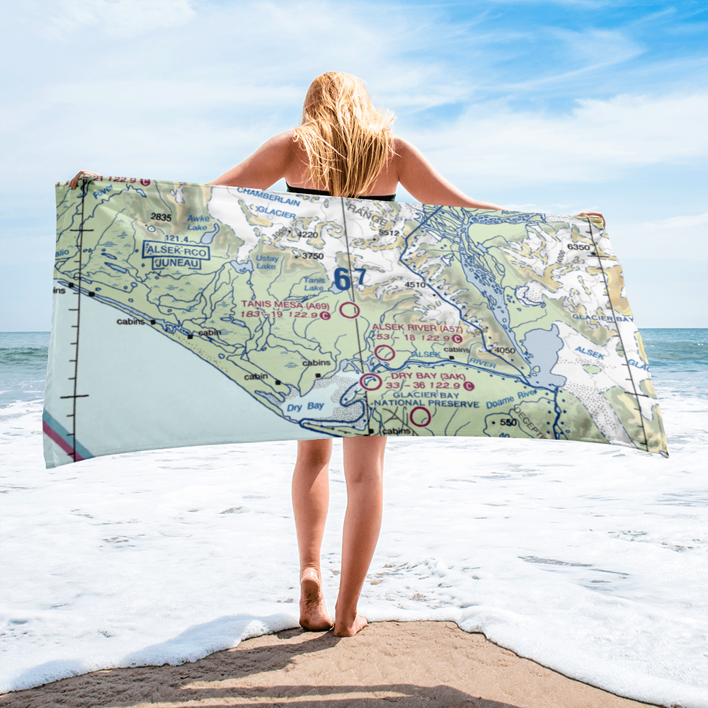 Tanis Mesa Airport (A69) VFR Sectional Towel 