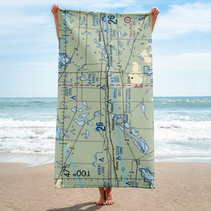 Tappen Airstrip (8NA0) VFR Sectional Towel