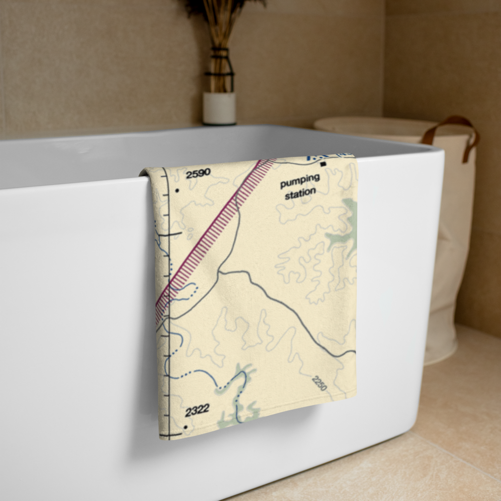 Tate Ranch Airport (0TA3) VFR Sectional Towel 