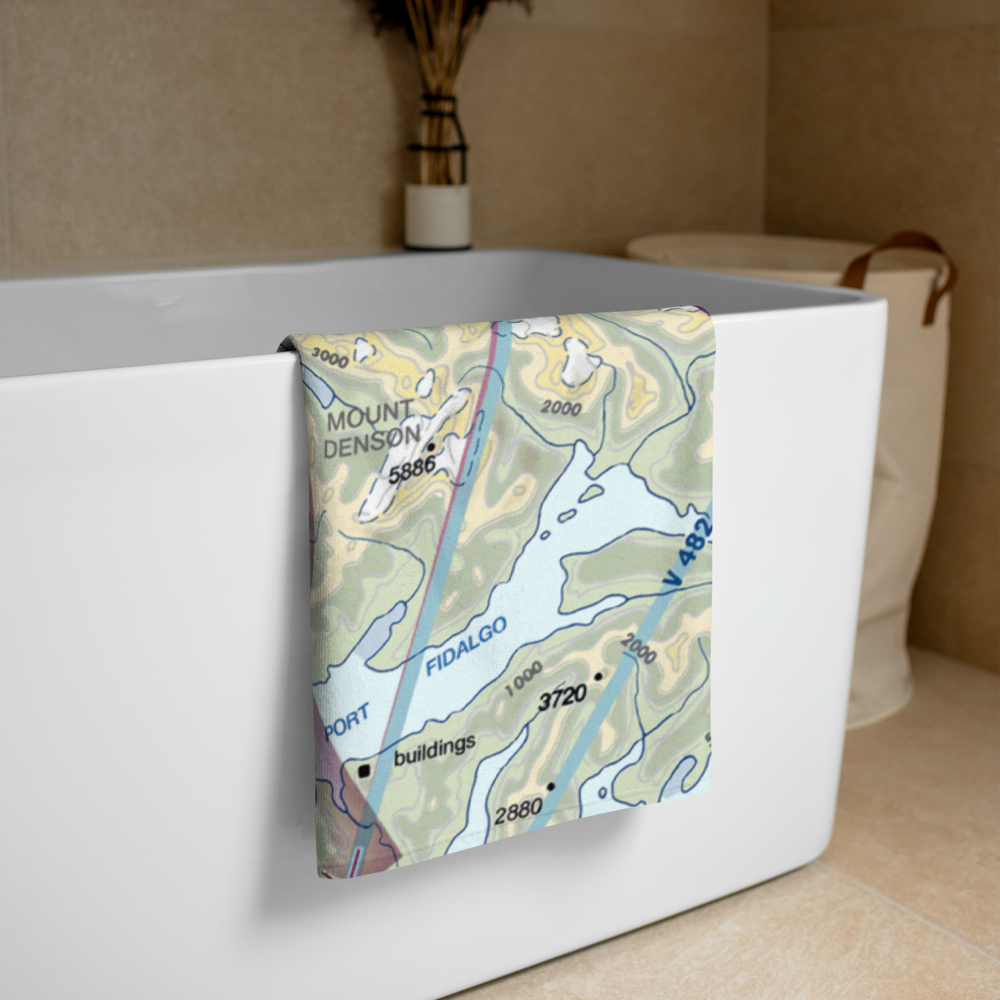 Tatitlek Airport (7KA) VFR Sectional Towel 