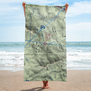 Taylor Airport (TWE) VFR Sectional Towel