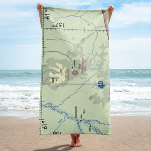 Taylor Mountain Airport (AK64) VFR Sectional Towel