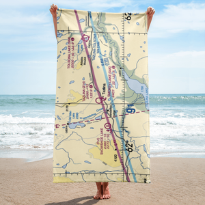 Tazlina Airport (Z14) VFR Sectional Towel