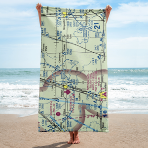 Ted's Place Airport (71IS) VFR Sectional Towel