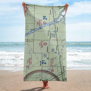Tengesdal Airport (69ND) VFR Sectional Towel
