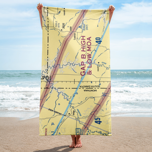 Tennant Ranch Airport (SD76) VFR Sectional Towel