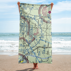Terry Field (74KY) VFR Sectional Towel