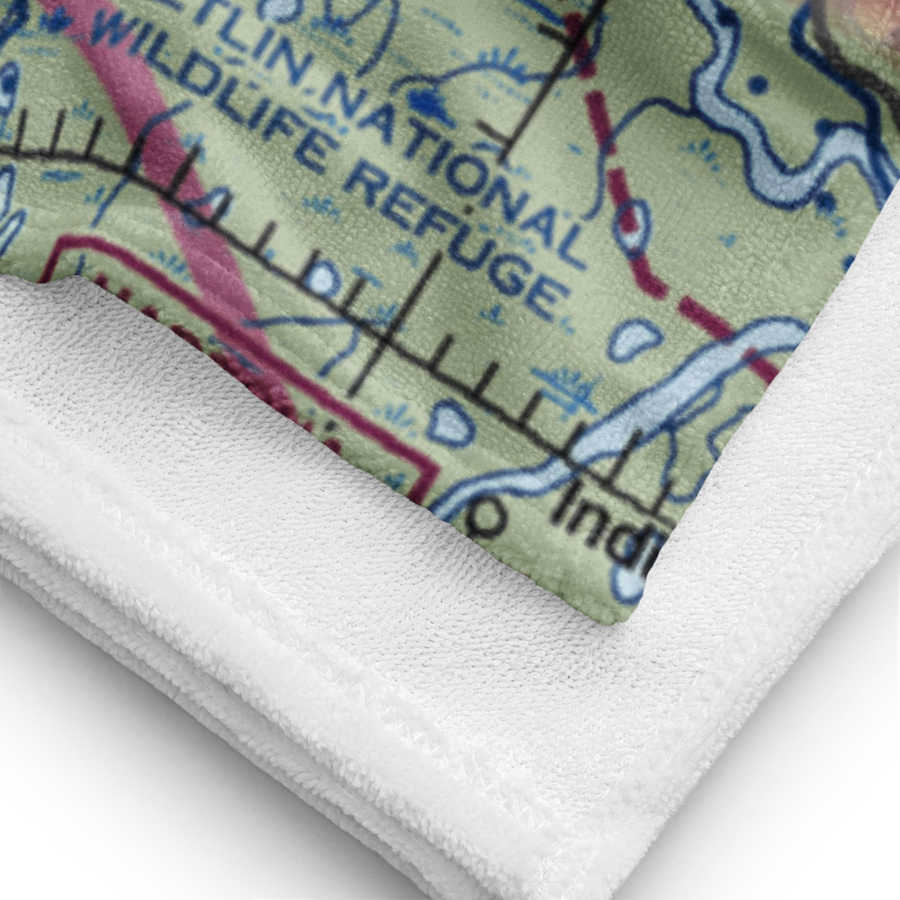 Tetlin Airport (3T4) VFR Sectional Towel 