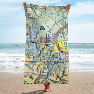 Tews Field (CA53) VFR Sectional Towel