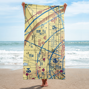 The Farm Airport (62CO) VFR Sectional Towel