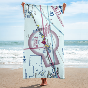 The Florida Keys Marathon Airport (MTH) VFR Sectional Towel