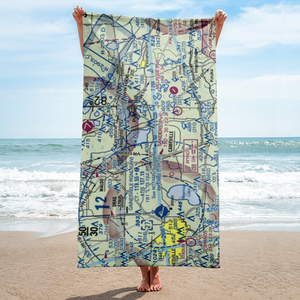The Flying Horseman Airport (8FD2) VFR Sectional Towel