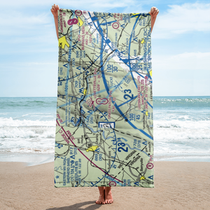 The Grass Patch Airport (VA62) VFR Sectional Towel