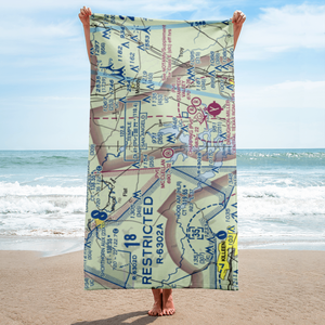 The Grove/Ranch Airport (23TX) VFR Sectional Towel