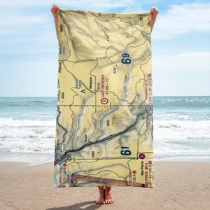 The Last Resort Airport (3ID2) VFR Sectional Towel