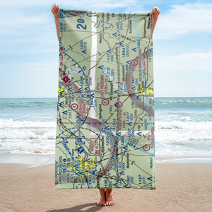 The Last Resort Airport (7IN9) VFR Sectional Towel