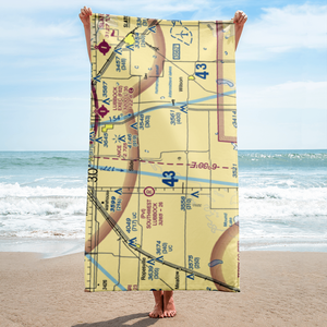 The Palms At Kitty Hawk Airport (02TX) VFR Sectional Towel