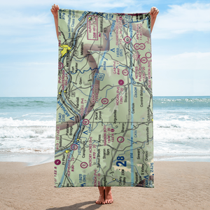 The Ranch Airport (3NY0) VFR Sectional Towel