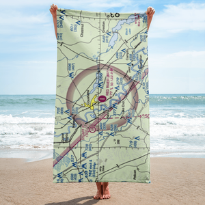 The Red River Airport (0R7) VFR Sectional Towel