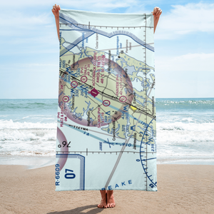 The Salmon Farm Airport (Pvt) (53VG) VFR Sectional Towel