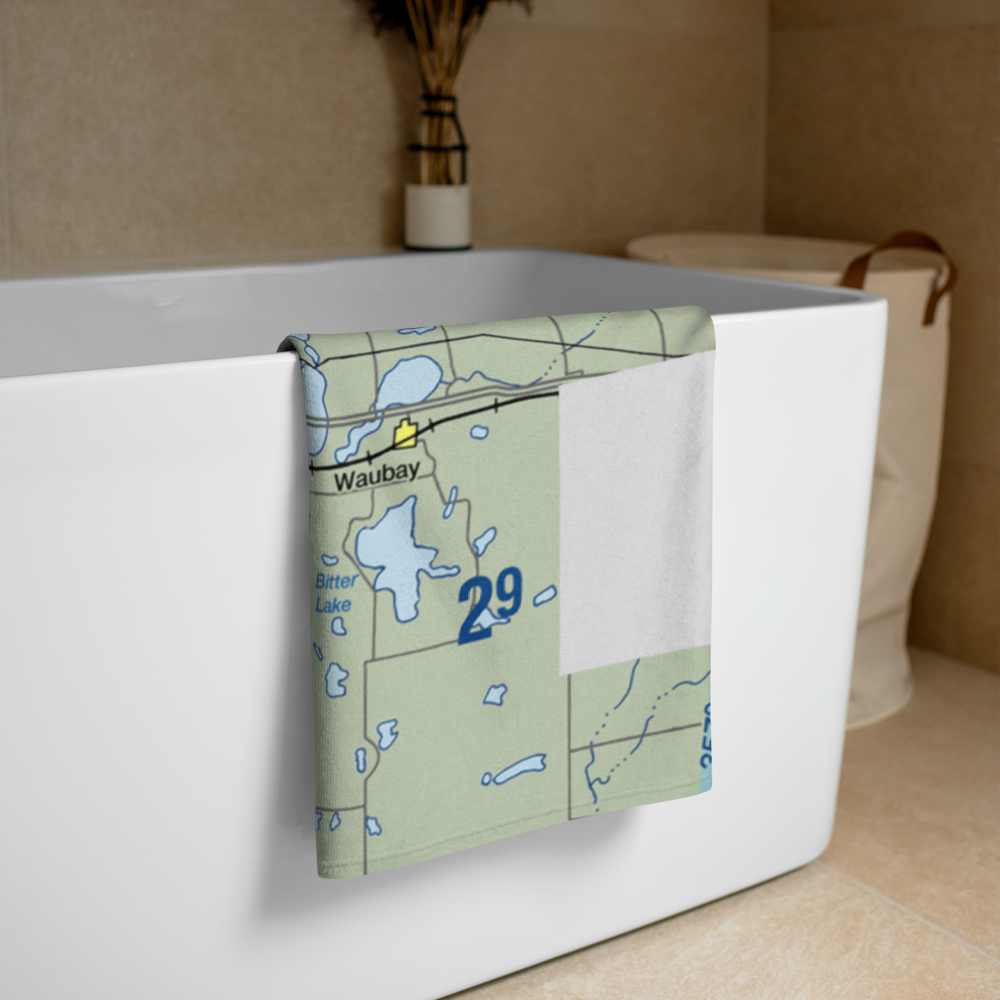 The Sigurd Anderson Airport (1D7) VFR Sectional Towel 