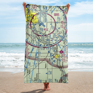 The Wolf Den Airport (44II) VFR Sectional Towel