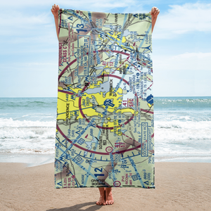 Theodore Francis Green State Airport (PVD) VFR Sectional Towel