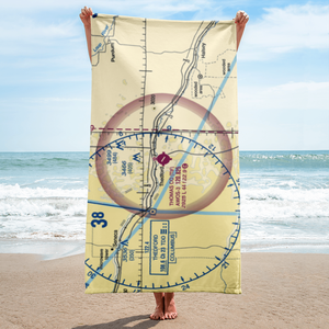 Thomas County Airport (TIF) VFR Sectional Towel