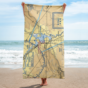 Thomas Memorial Airport (76V) VFR Sectional Towel