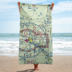 Thomas Ranch Airport (OK80) VFR Sectional Towel