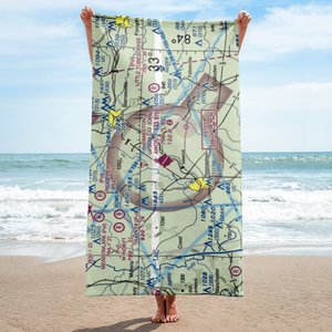 Thomaston Upson County Airport (OPN) VFR Sectional Towel