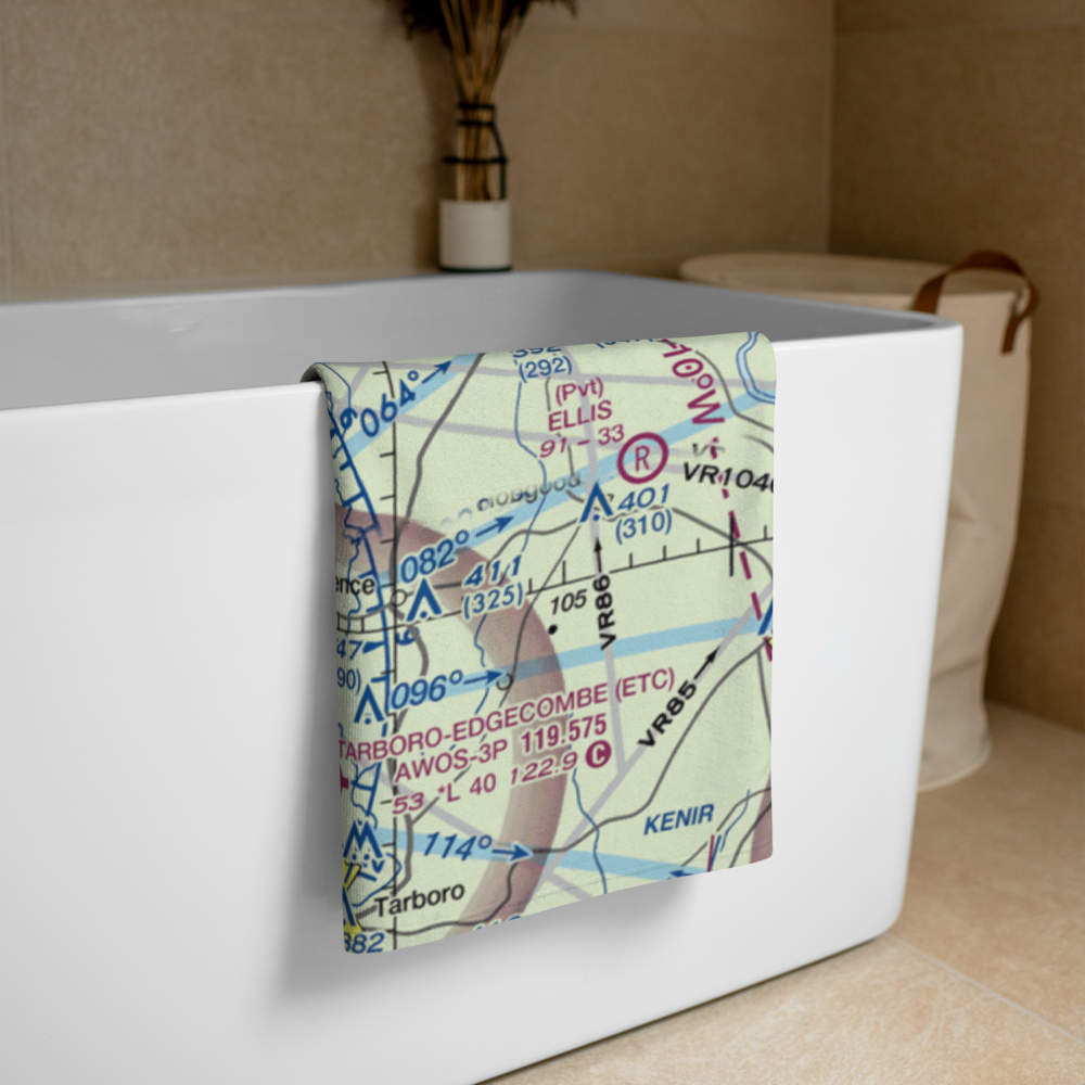 Thompson Farms Airport (6NC5) VFR Sectional Towel 