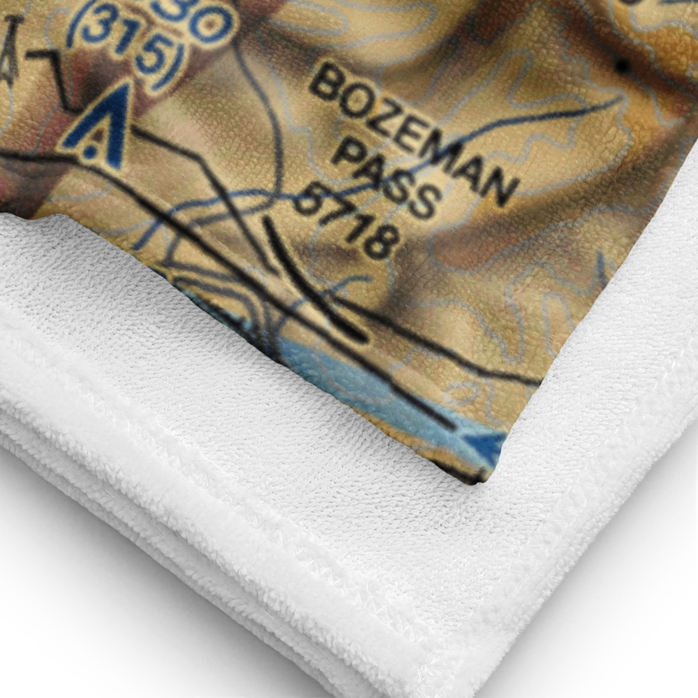 Thompson Field (MT81) VFR Sectional Towel 