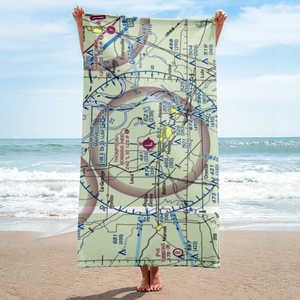 Thompson-Robbins Airport (HEE) VFR Sectional Towel