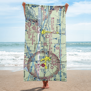Three Acres Airport (80XS) VFR Sectional Towel