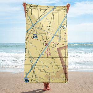 Three Cross Ranch Airport (3MT3) VFR Sectional Towel