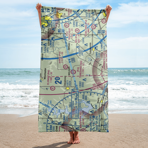 Threshing Bee Airport (5KS1) VFR Sectional Towel