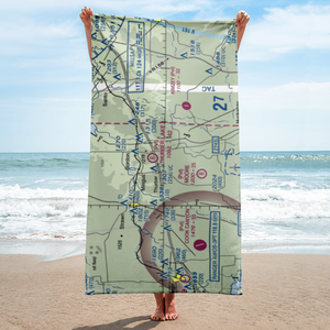 Thurber Lake Airport (24TX) VFR Sectional Towel