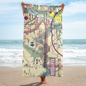 Tightcliff Airport (16WA) VFR Sectional Towel