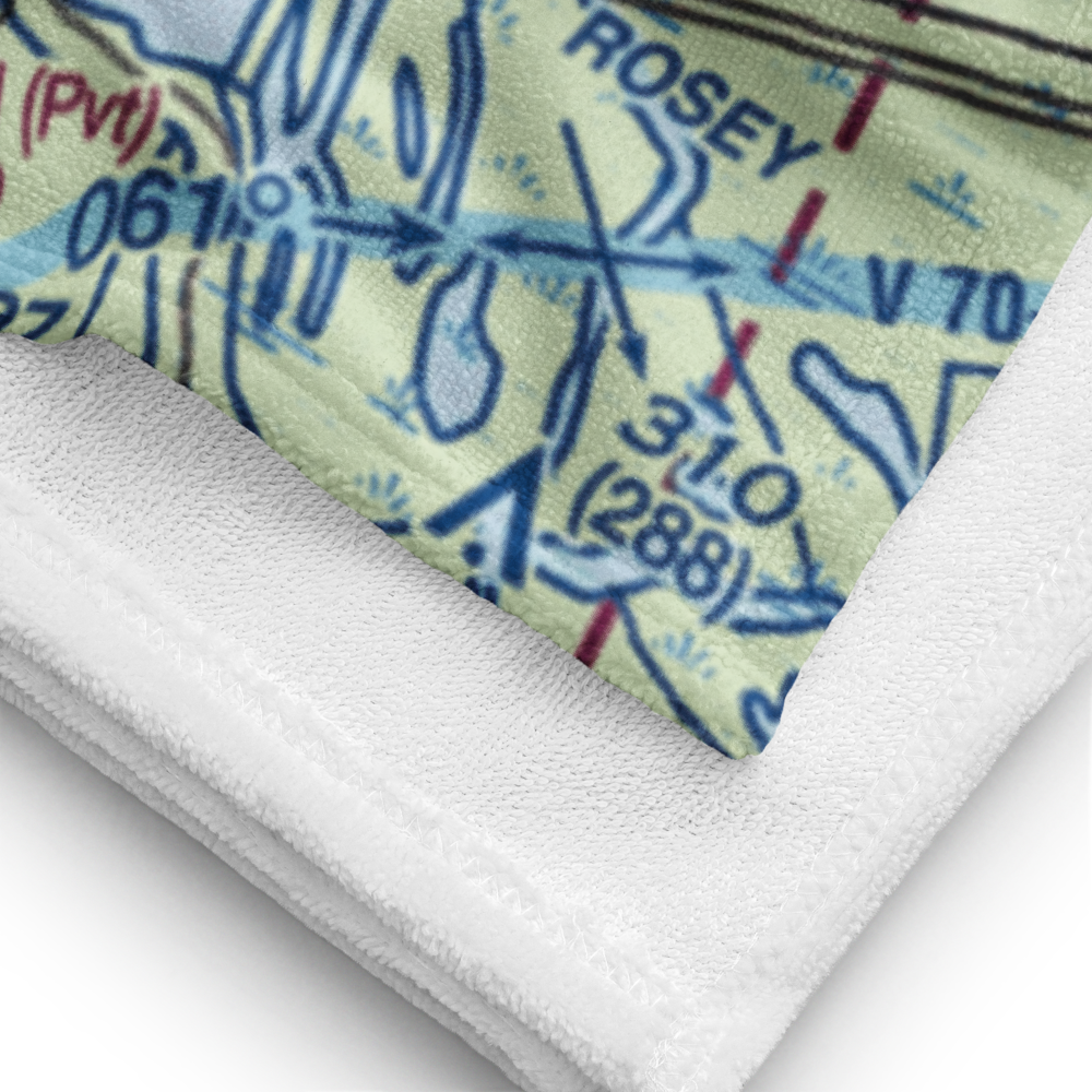 Tim Bullard Memorial Airport (LS91) VFR Sectional Towel 