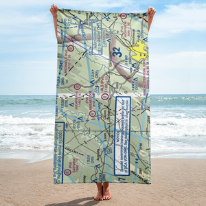 Timber Ridge Airpark (VA46) VFR Sectional Towel