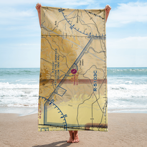 Timberon Airport (52NM) VFR Sectional Towel