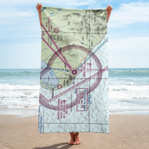 Tin City Long Range Radar Station Airport (TNC) VFR Sectional Towel