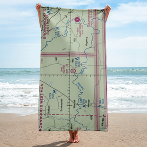 Tin Top Ranch Airport (3TA4) VFR Sectional Towel