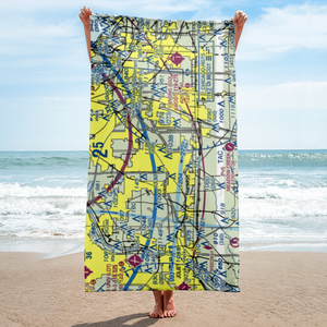 Tinley Park Helistop (TF8) VFR Sectional Towel