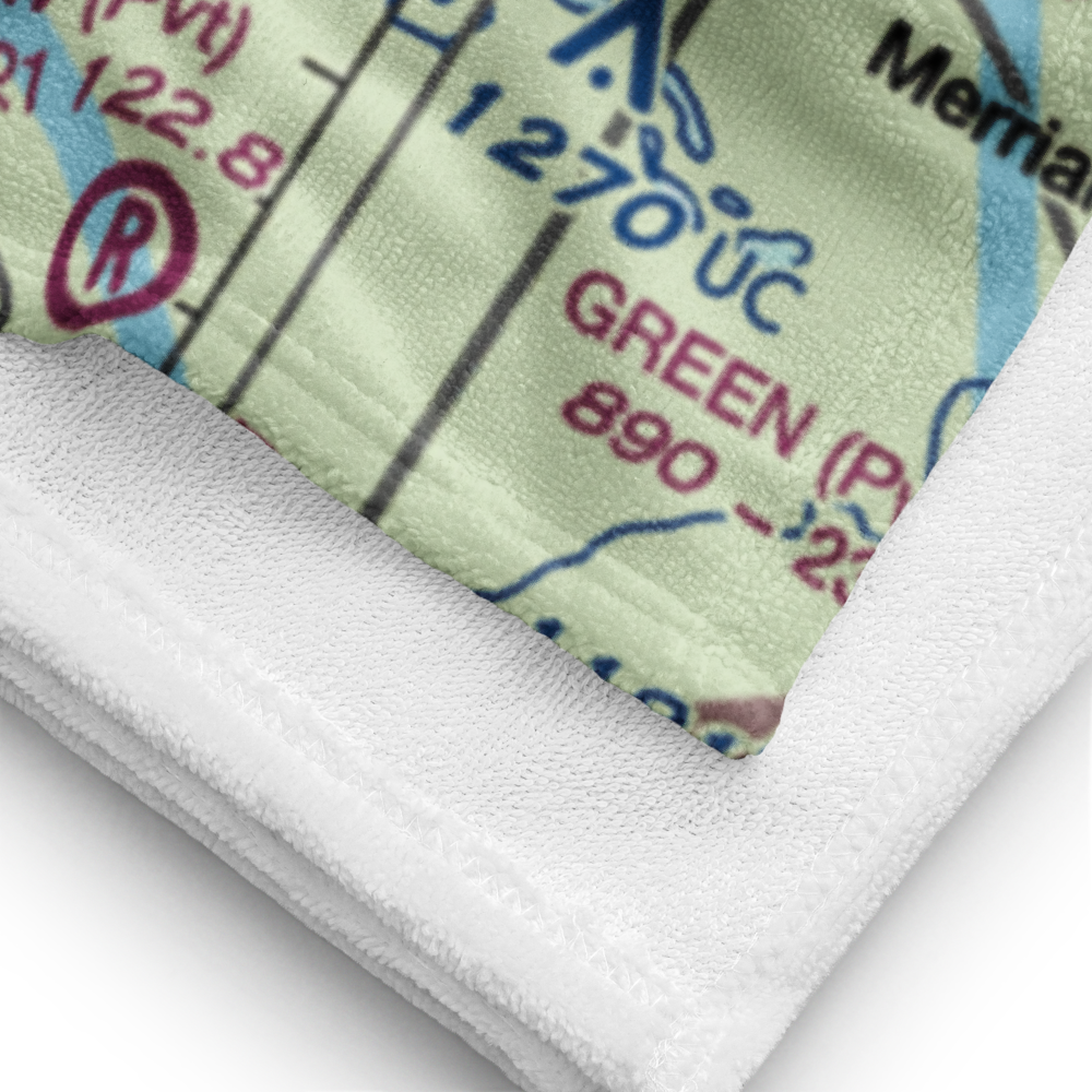 Tippecanoe Seaplane Base (01B) VFR Sectional Towel 